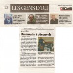 Article dans le journal